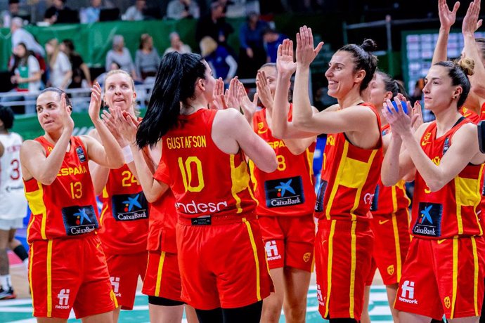La selección española femenina de baloncesto en el Preolímpico