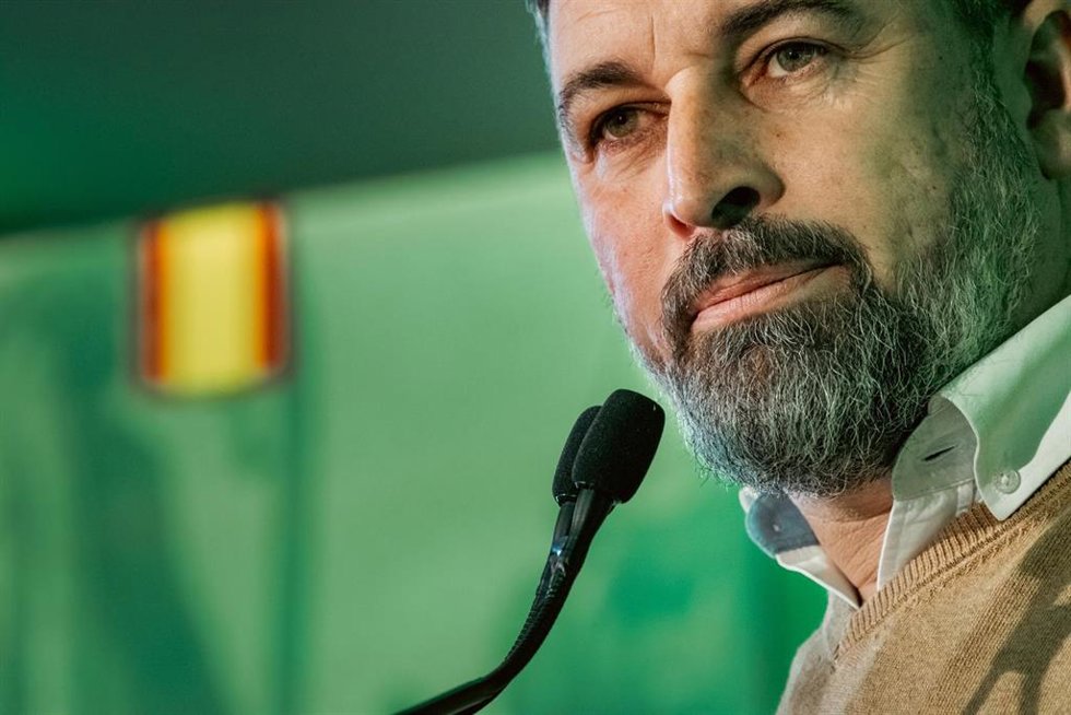 El líder de VOX, Santiago Abascal
