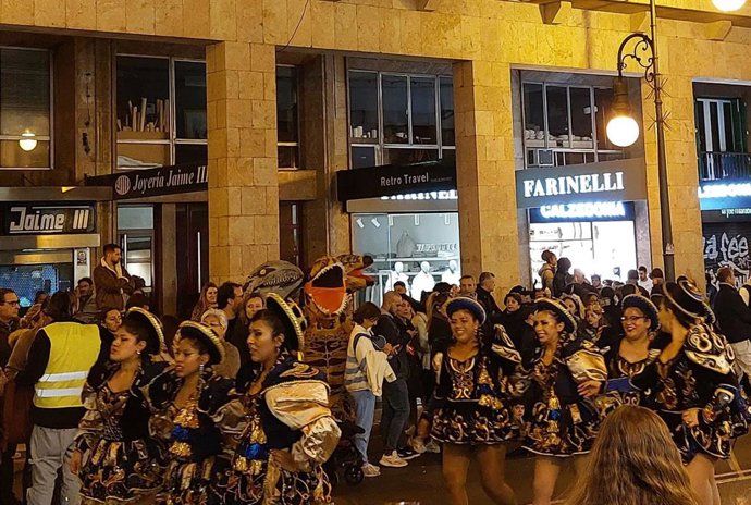 Sa Rua 2024. Comparsa. Carnaval. Palma