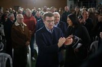 Feijóo pide el voto al PP "por Galicia" y "para darle un escarmiento democrático a Sánchez"
