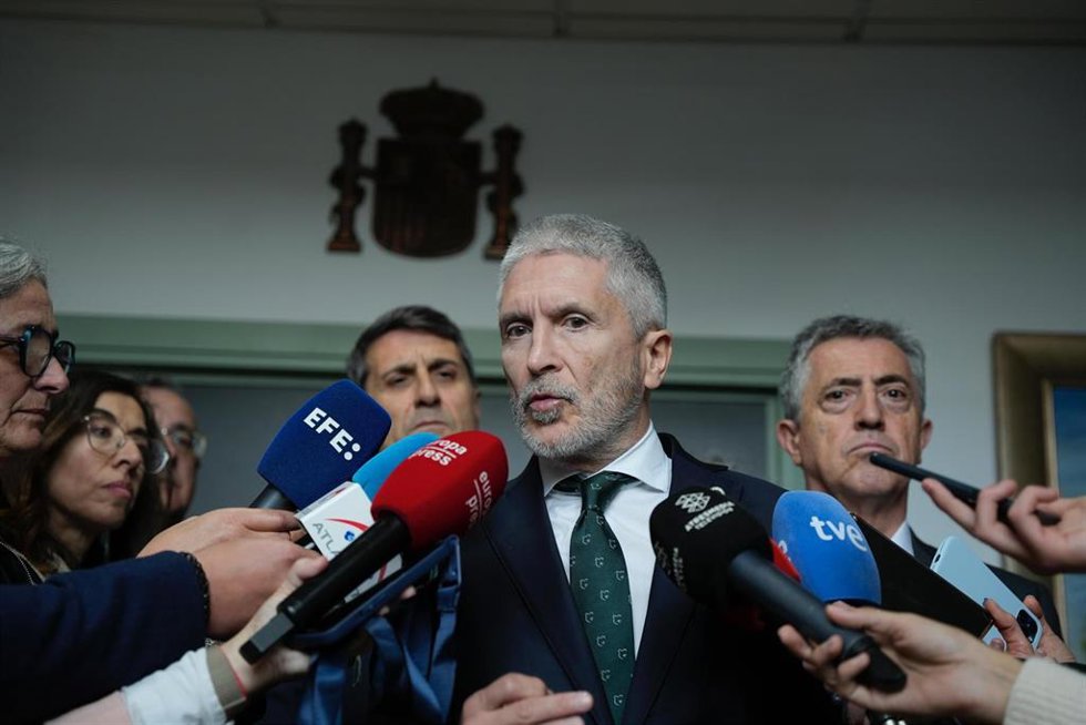 El ministro de Interior, Fernando Grande-Marlaska,