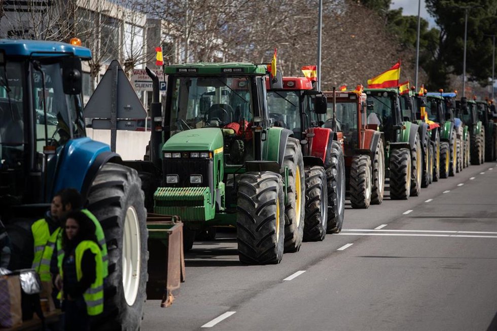 Protesta de agricultores, archivo 