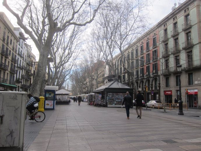 Archivo - La Rambla de Barcelona