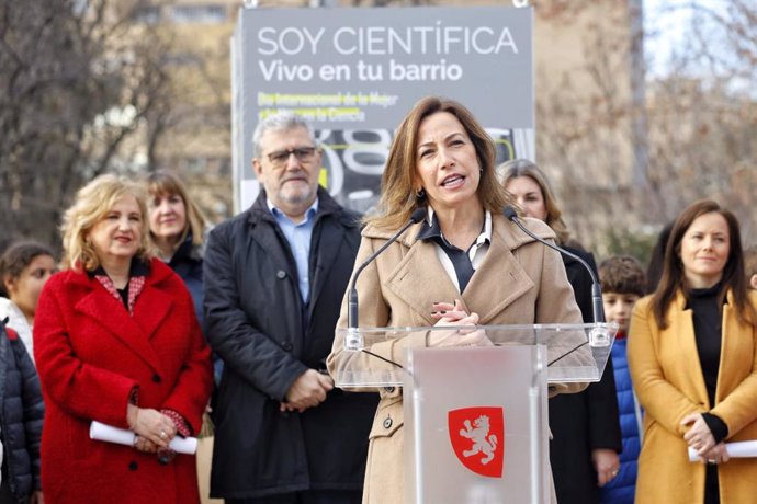 La alcaldesa de Zaragoza, Natalia Chueca.