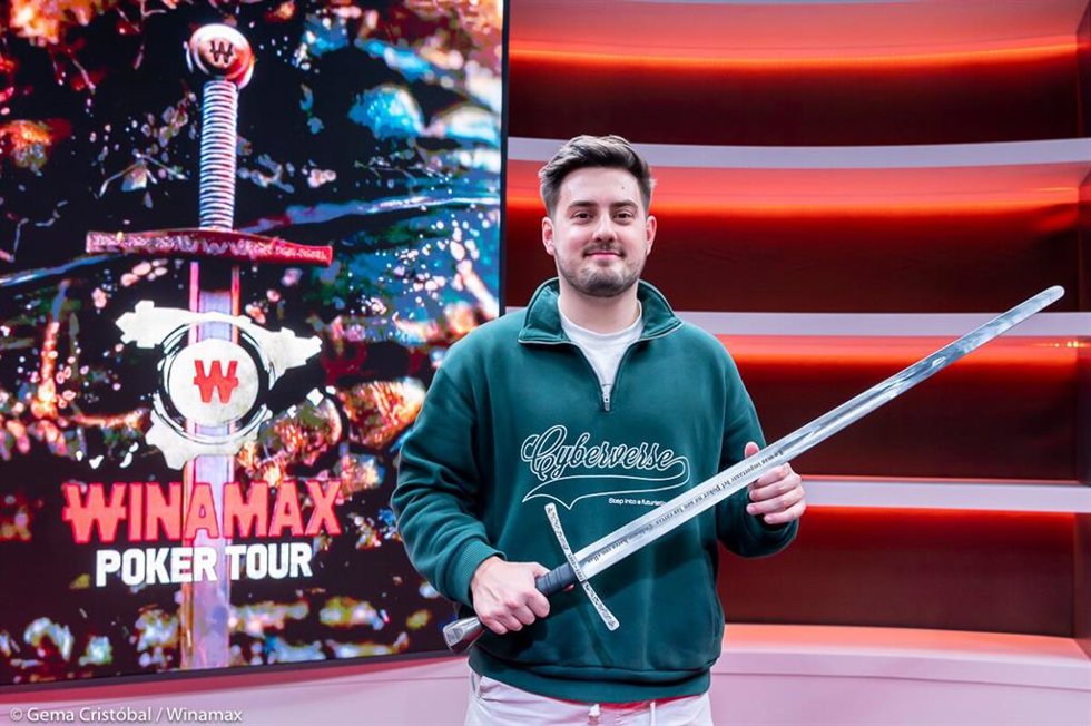 David Ballestero, campeón de la tercera edición del Winamax Póker Tour.