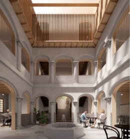 Casa Arraiza recuperará la zona ajardinada para acoger un edificio polivalente y una residencia eventual de artistas