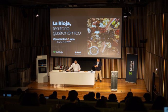 Ignacio Echapresto, Juan Carlos Ferrando y Aitor Esnal protagonizan una jornada de identidad culinaria riojana en el Basque Culinary Center