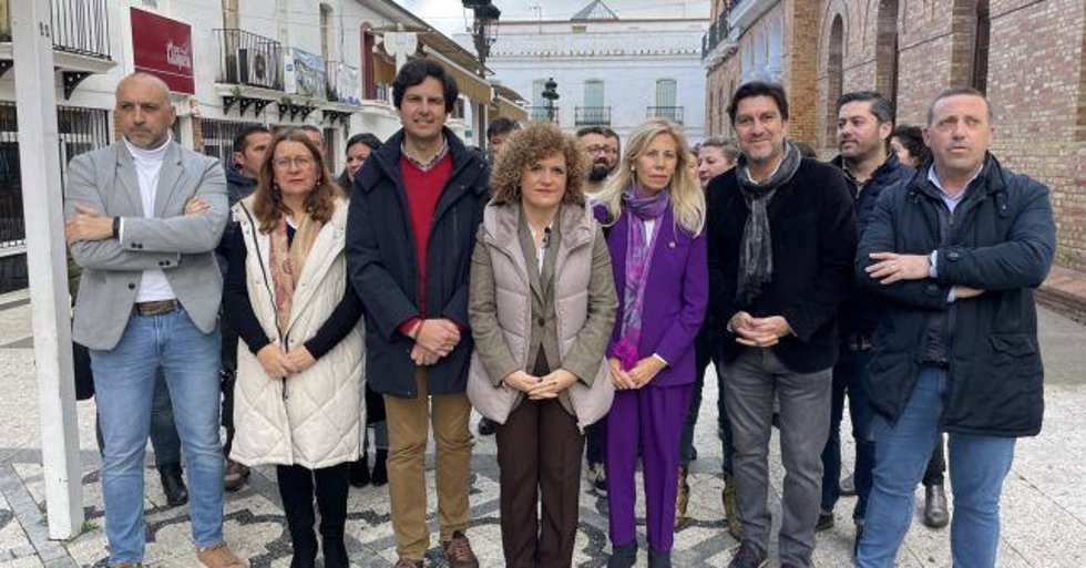 Interparlamentaria del PSOE en Calañas (Huelva).