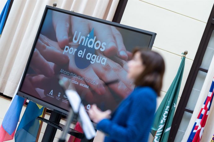 La concejala delegada de Sostenibilidad Medioambiental, Penélope Gómez, en rueda de prensa