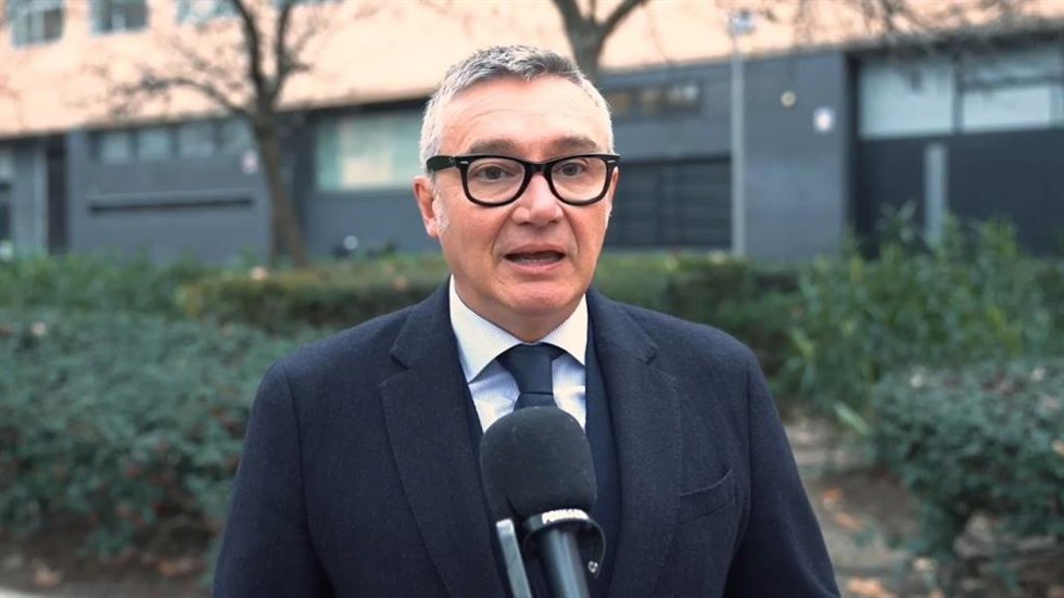 El portavoz de Vox en el Parlamento de Andalucía, Manuel Gavira, en una imagen de archivo. 