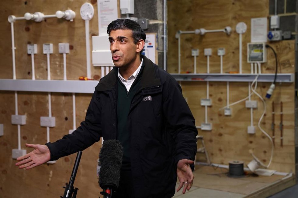 Rishi Sunak, primer ministro de Reino Unido