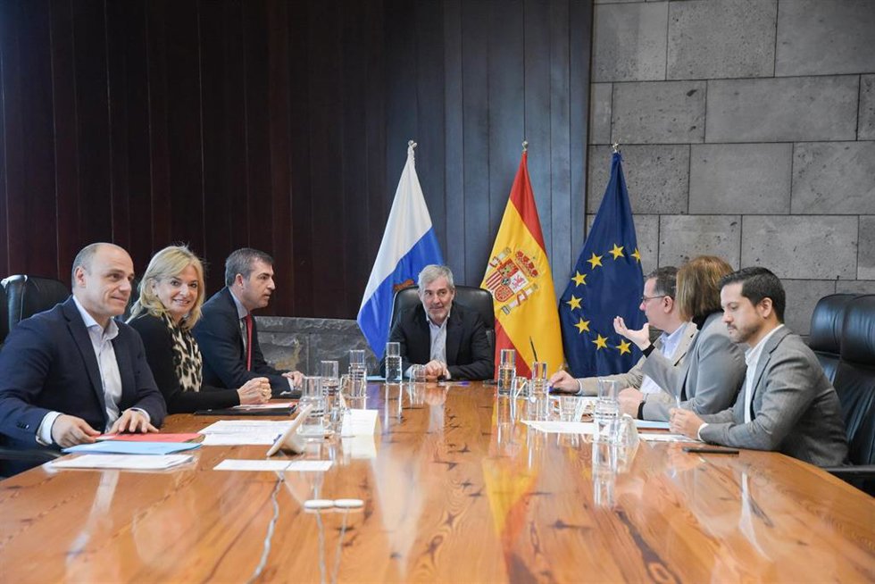 Reunión del Consejo de Gobierno de Canarias