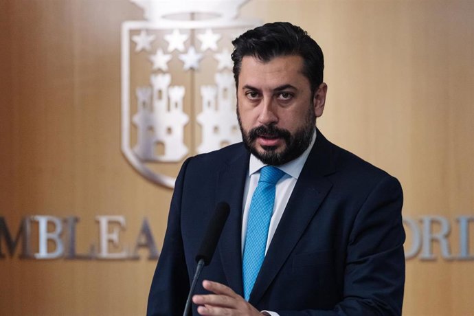 El portavoz del Partido Popular en la Asamblea de Madrid, Carlos Díaz-Pache.