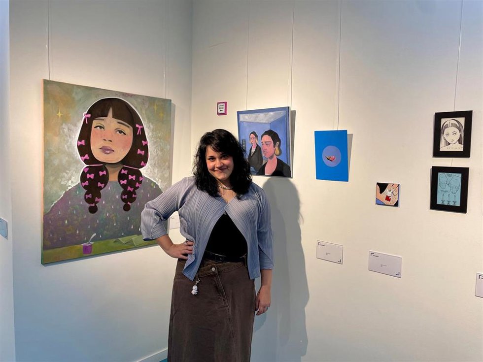 Las creaciones de los jóvenes artistas aragoneses vuelven al Espacio Joven de Fundación Ibercaja