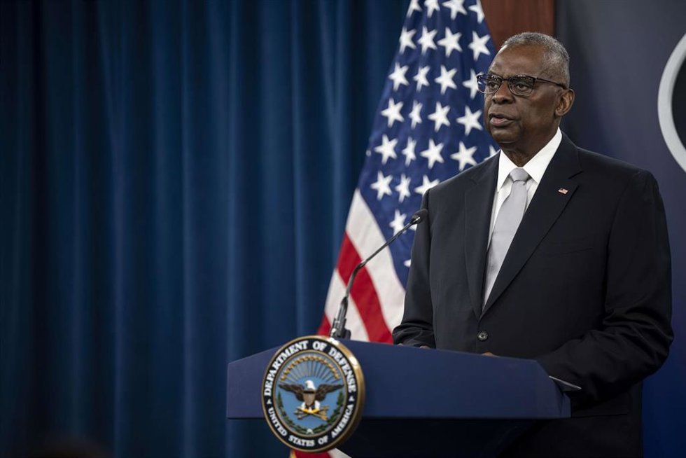 El secretario de Defensa de EEUU, Lloyd Austin