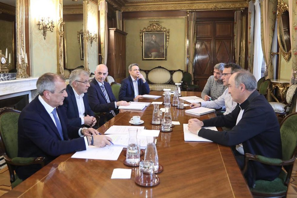 Imagen de la reunión.