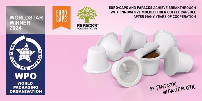 100-Million Coffee Capsule Deal: PAPACKS And EURO-CAPS Conquer The Market With Plastic-Free Innovation And Win The Prestigious Worldstar Packaging Award