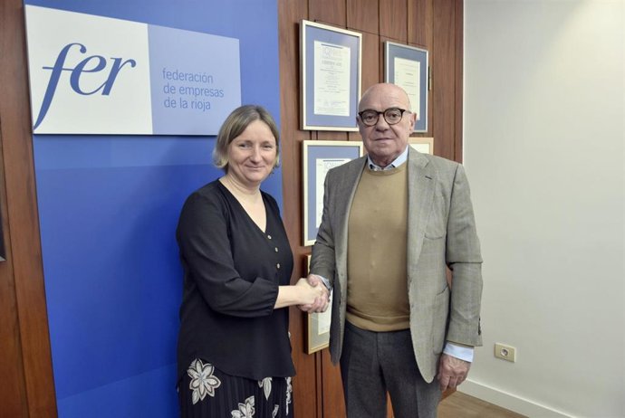 La FER y Dorota Maslanka renuevan su colaboración para la gestión de patentes y marcas en las empresas riojanas