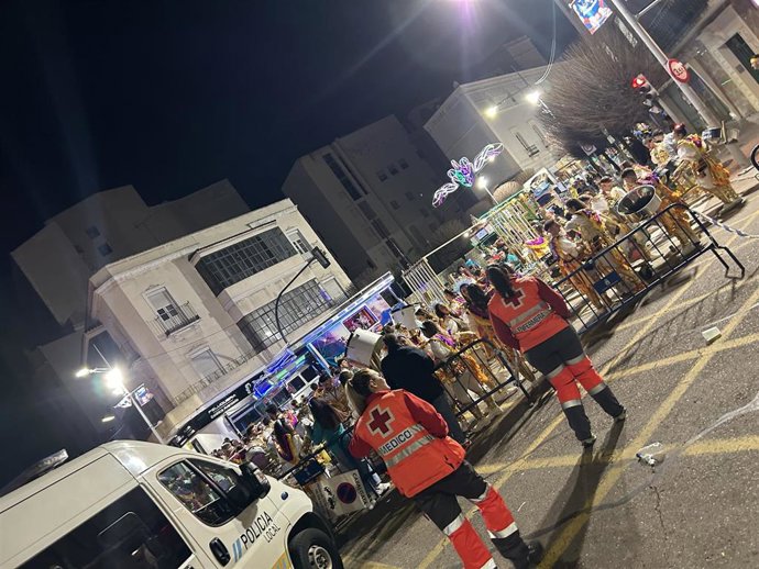 Cruz Roja en el Carnaval de Badajoz 2024