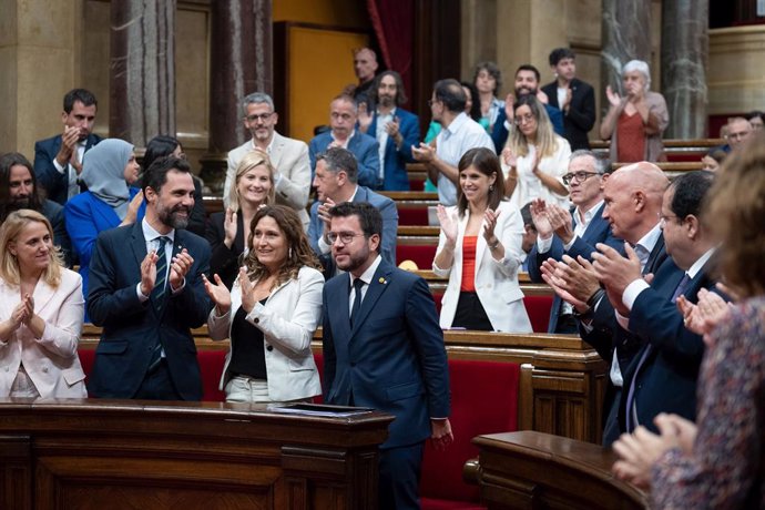 Archivo - El president de la Generalitat de Catalunya, Pere Aragons