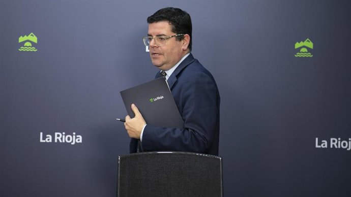 El portavoz del Ejecutivo riojano, Alfonso Domínguez.