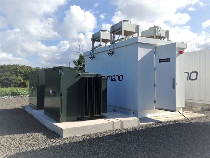 Proyecto de batarías de Uriel Renovables