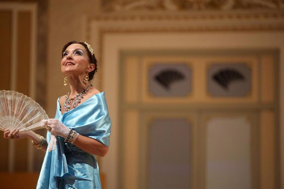 Archivo - Vuelven las visitas teatralizadas 'Personajes de la Sala Unicaja de Conciertos María Cristina' de Málaga.
