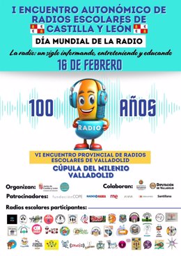 Más de 400 estudiantes de 41 centros participarán este viernes en un encuentro de radios escolares en Valladolid