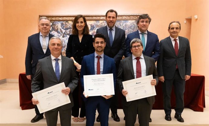 Entrega del 'Premio ANCI a Tesis Doctorales' al ingeniero Rubén Muñoz Pavón, en su XXV edición
