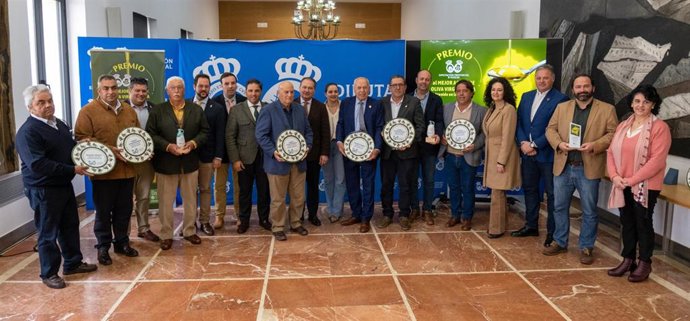 Entrega del Premio Diputación de Huelva al Mejor Aceite de Oliva Virgen Extra de la provincia en la cosecha 2023/2024.