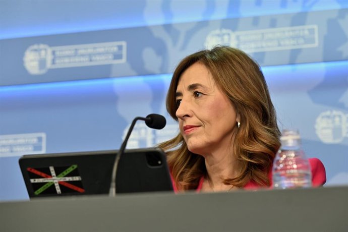 La consejera de Gobernanza Pública y Autogobierno, Olatz Garamendi