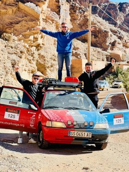 Equipo del Centro Formartivo Otxarkoaga participante en Uniraid 2024.