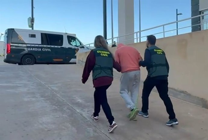 El detenido por robos de vehículos en Ibiza.