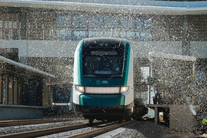 Archivo - Inauguración del Tren Maya en México