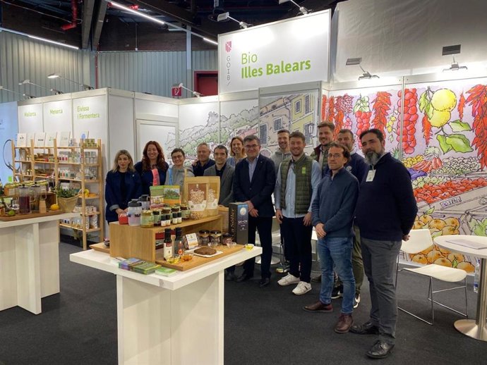 Representación balear en la feria Biofach.