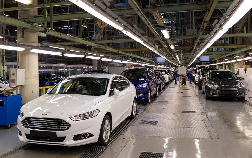 Archivo - Planta de Ford en Almussafes