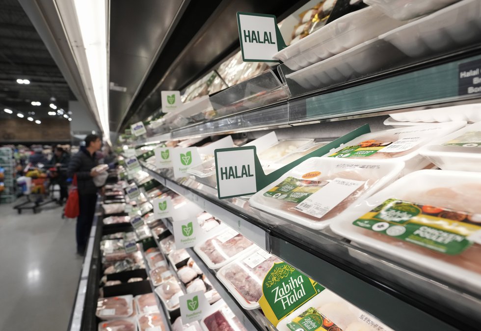 Supermercado en Canadá.