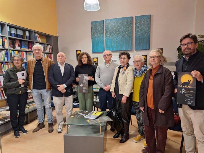 Presentación de la decimocuarta edición del evento literario 'Febrer Negre'