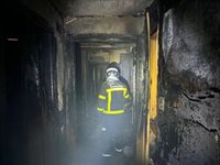 Policía Nacional investiga el incendio de anoche en un piso de Alcalá porque podría haber sido intencionado