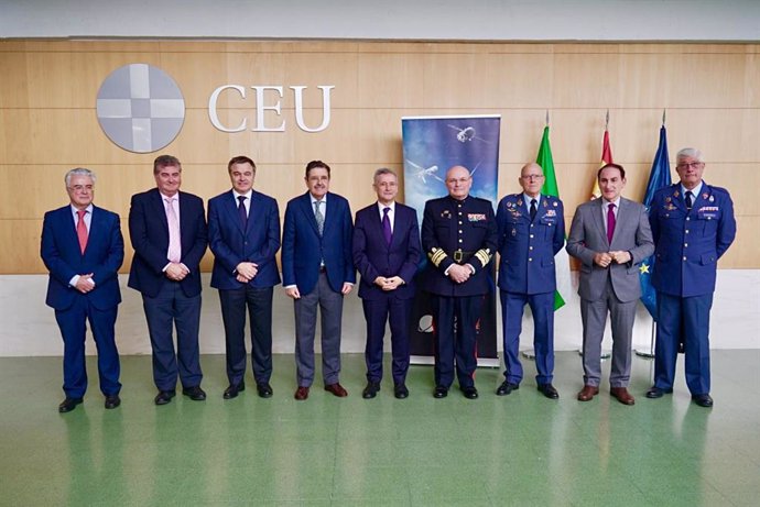 Asamblea general del clúster empresarial Andalucía Aerospace celebrada en la Universidad CEU Fernando III.