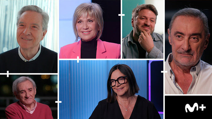 Movistar Plus+ homenajea a la radio en una producción original con Herrera, Barceló, Alsina, Gabilondo y Del Olmo