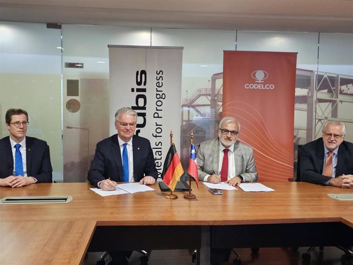 La chilena Codelco firma un acuerdo para impulsar la innovación y sostenibilidad en el sector del cobre