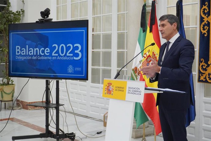 El delegado del Gobierno de España en Andalucía, Pedro Fernández, en una imagen de archivo.