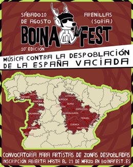 Cartel del Boina Fest.