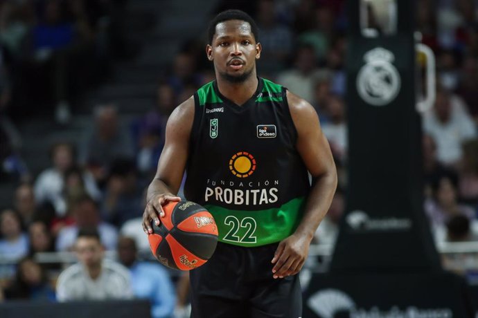 Archivo - Andres Feliz of Joventut Badalona in action during Semifinals (match 2) of Liga Endesa basketball match between Real Madrid and Joventut Badalona at Wizink Center on June 08, 2023 in Madrid, Spain.