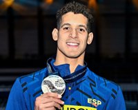 Hugo González conquista la plata mundial en los 100 metros espalda