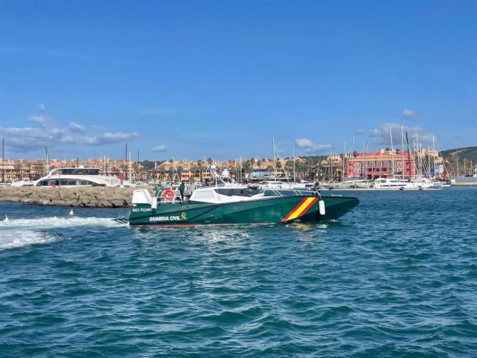 Archivo - La Guardia Civil de Algeciras estrena su nueva patrullera, 'Río Flumen', "la más rápida del mundo"