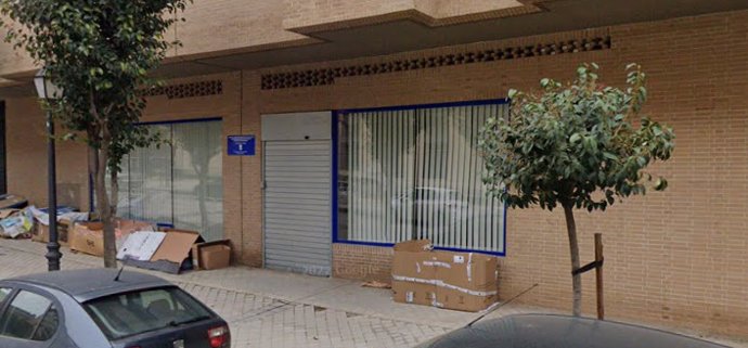 Sala de estudio donde el detenido supuestamente acosó a una menor en el madrileño barrio de Méndez Álvaro.