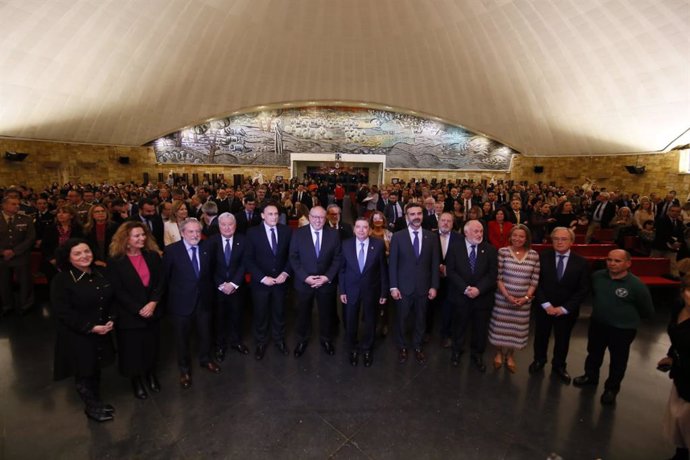 Acto de reconocimiento de los Premios Tomás Aquino de la Universidad de Córdoba.