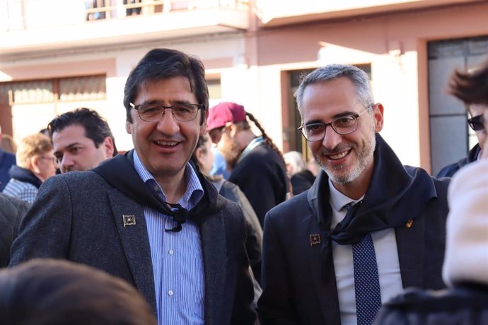 El vicepresidente segundo del Gobierno de Castilla- La Mancha, José Manuel Caballero, visita la fiesta de ‘La Borricá’ de Torrenueva, declarada de Interés Turístico Regional.